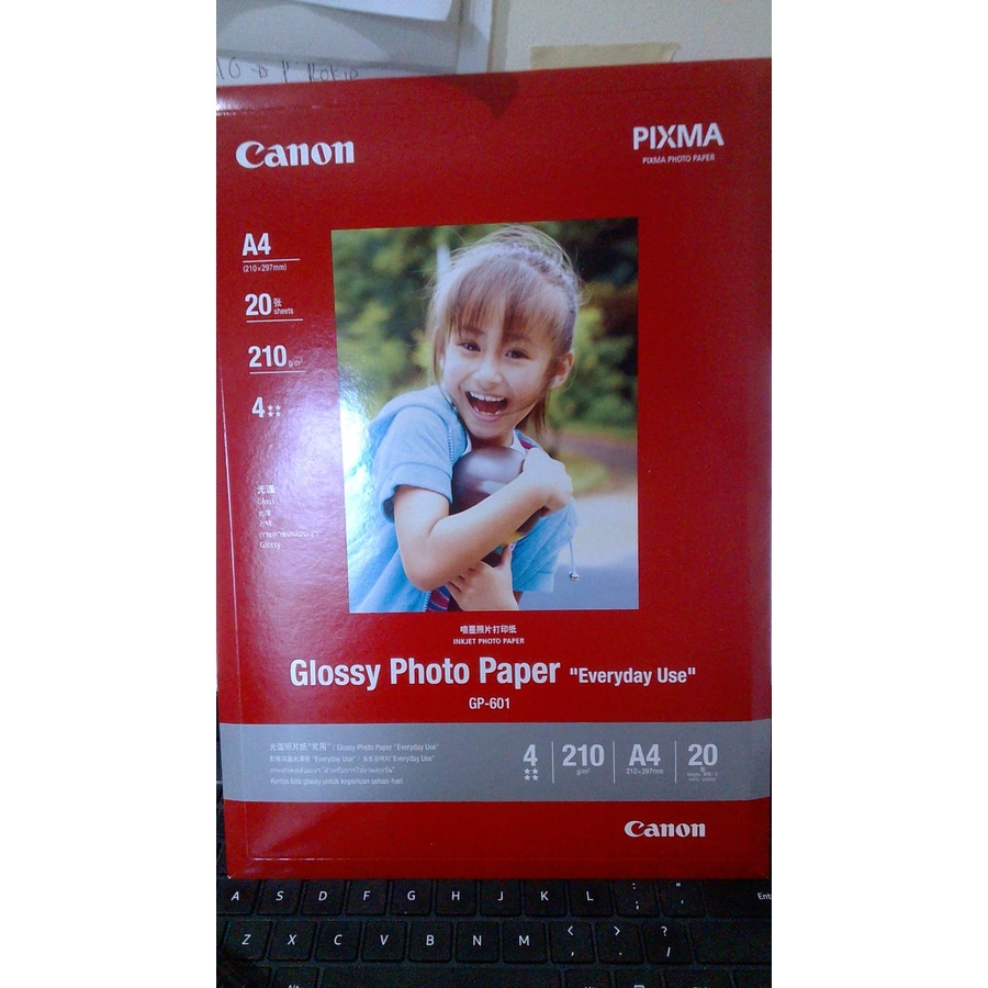 Jual PHOTO PAPER A4 CANON GLOSSY | Shopee Indonesia