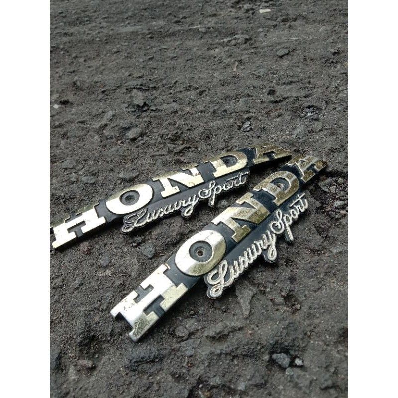 emblem Tengki Honda gl pro gl series original copotan