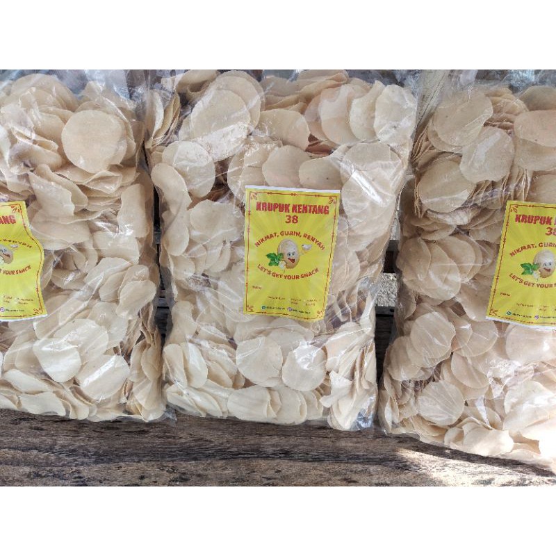 

Kerupuk Kentang / Opak Kentang / Potato Crash