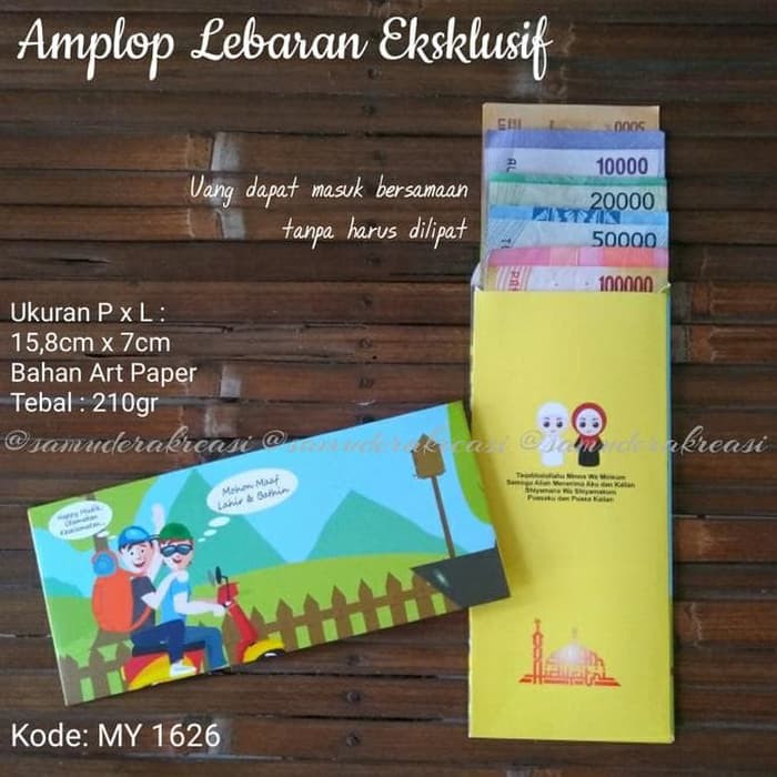 

Amplop Lebaran Amplop Idul Fitri Exclusive Motif Etnik Series 2