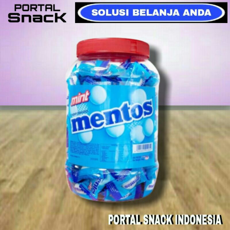 

MENTOS permen mint 1 toples isi 200 pcs