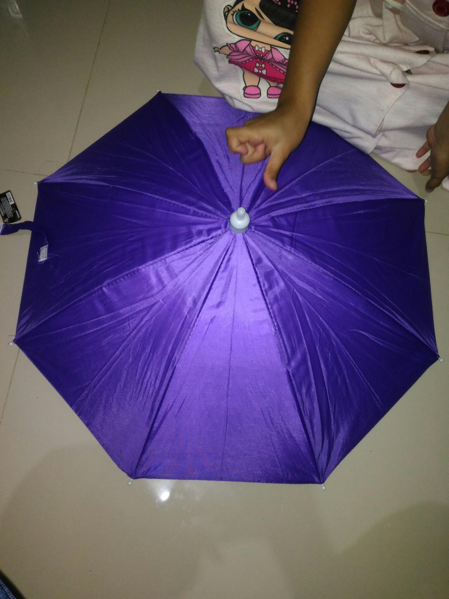Payung Topi Kepala/topi Payung/payung Kepala Diameter 60cm