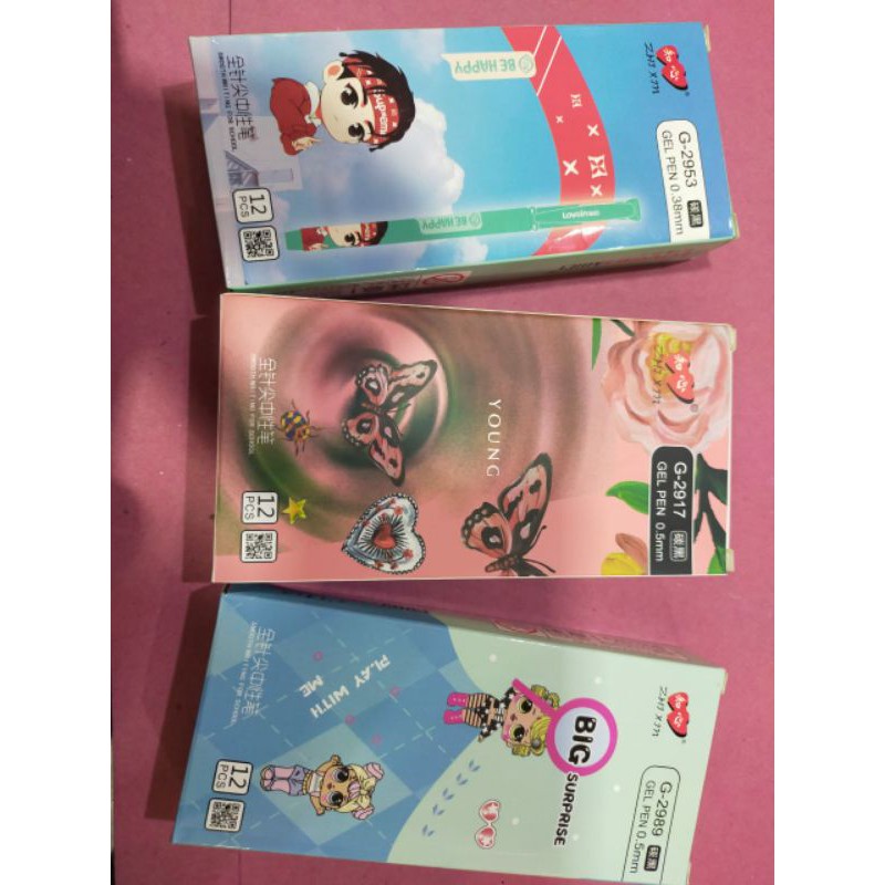 

Bolpoint Gel ZHI XIN