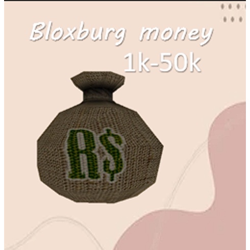 1k bloxburg cash