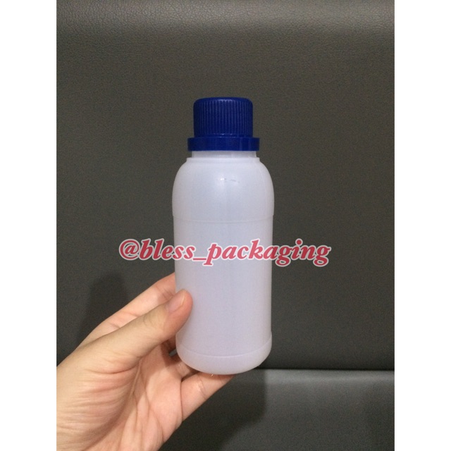 Botol hdpe labor putih natural 250 ml/ botol labor 250 ml/ botol hdpe agro 250 ml/ botol agro 250 ml