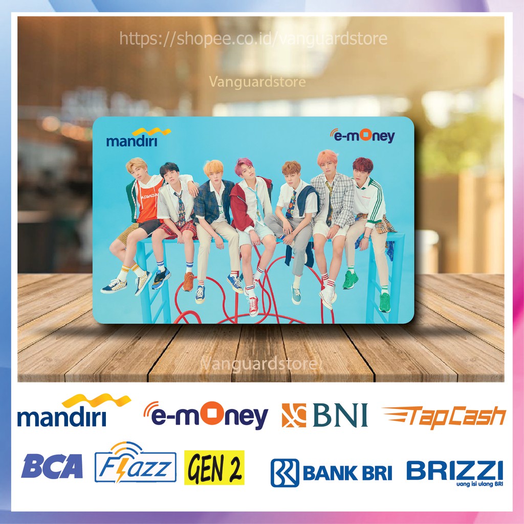 KARTU E MONEY E TOLL BTS ALBUM ANSWER KPOP 4 EMONEY MANDIRI FLAZZ BCA BNI TAPCASH BRIZZI BRI