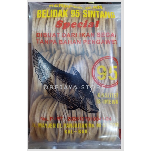 

Kerupuk Ikan Belidak 95 Sintang (Uk. Besar)