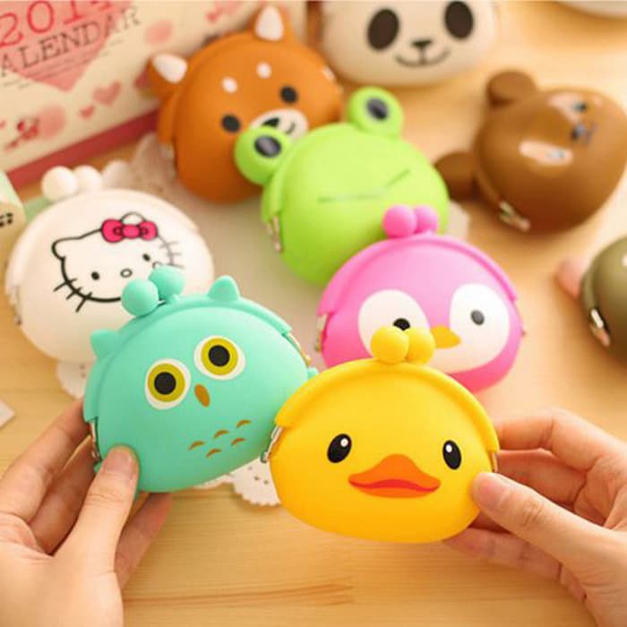 [bbarastore] [DOMPET KOIN] Dompet jelly koin - silicone jelly coin wallet