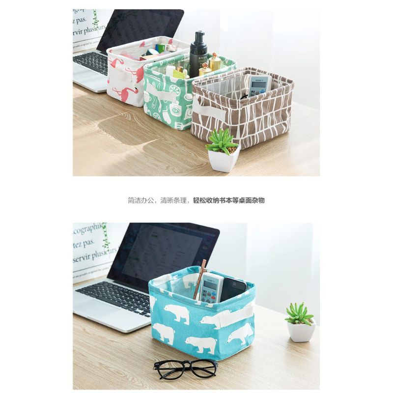 Rak Organizer Multifungsi Desktop Storage Keranjang Box Organizer