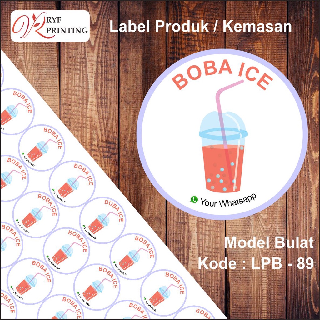

LABEL PRODUK / KEMASAN