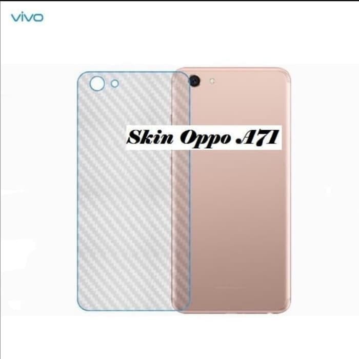 Back Skin Carbon Oppo A71 - Skin Carbon Oppo A71