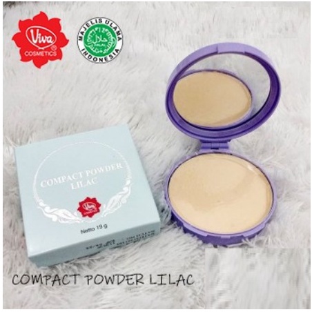 ✨SHASYA✨ VIVA LILAC COMPACT POWDER 19GR | Bedak Padat BPOM HALAL