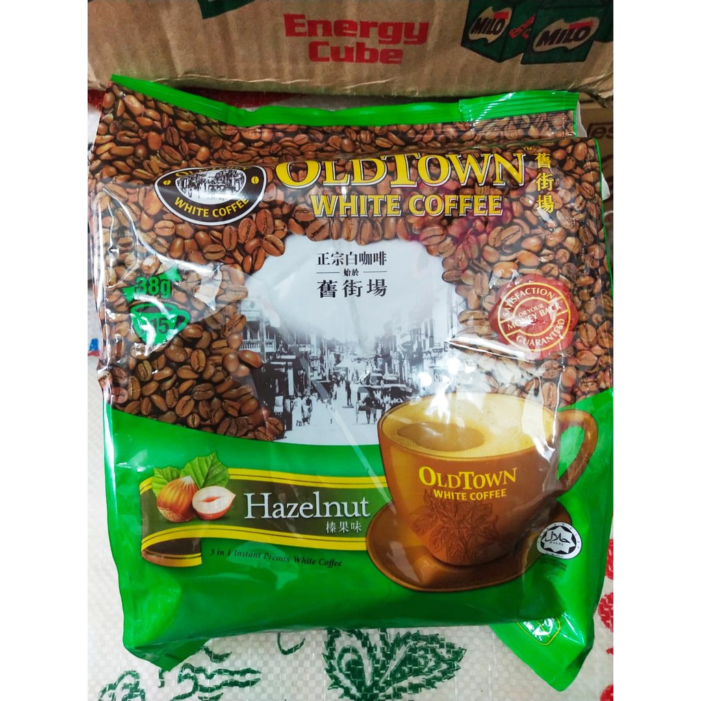 

Kopi Old Town 3 in 1 White Coffee Hazelnut Import Malaysia