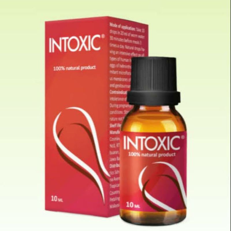 INTOXIC Intoxic Obat Anti Parasit Asli Original Terbaik