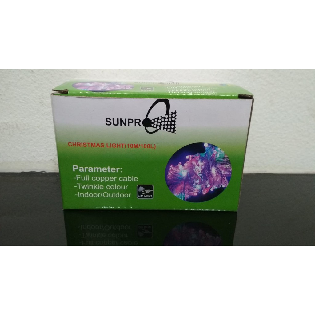 LAMPU TUMBLER/ LAMPU NATAL WARNA WARNI S-301