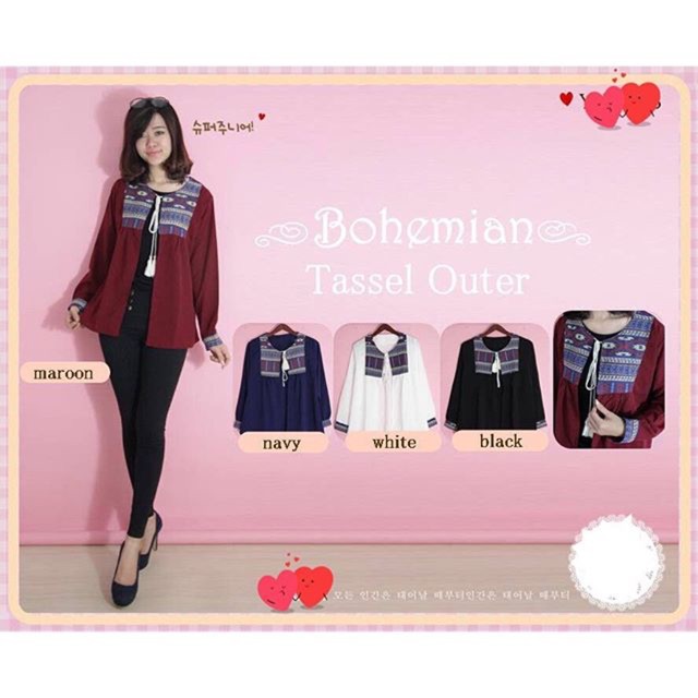 BOHEMIAN TASSEL OUTER