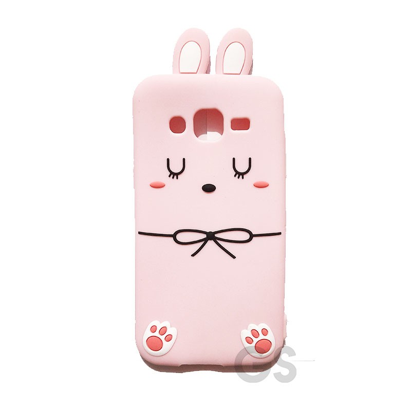 Silicon Boneka 3D SAMSUNG J2  Softcase Lucu Karakter