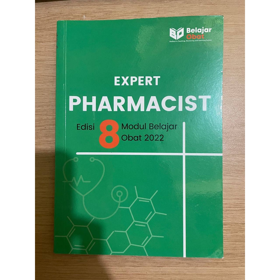MODUL BELAJAR OBAT ED. 8 / BUKU UKAI / FARMASI APOTEKER / EXPERT PHARMACIST