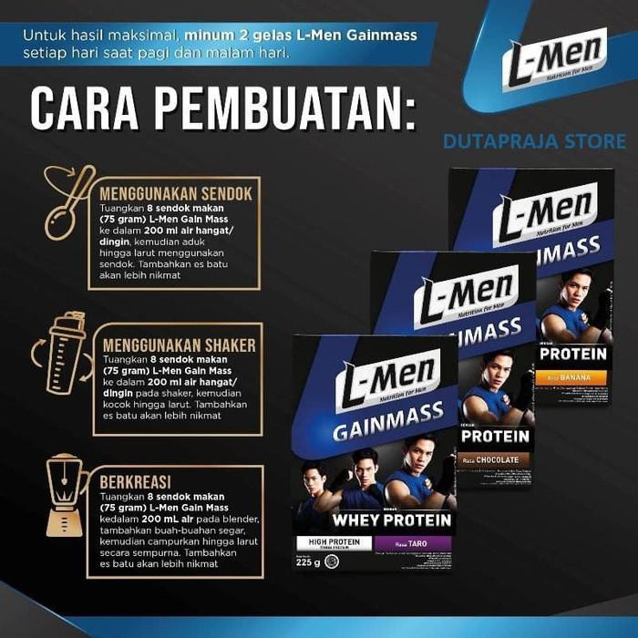 Must Have Susu Lmen Gainmass L Men Gain Mass Chocolate 500 G Terbaru Shopee Indonesia