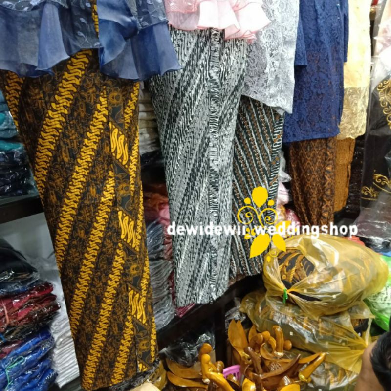 Rok Plisket Wiru Motif Batik (MOTIF LENGKAP)