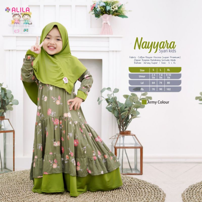 nayyara syar'i kids ori alila