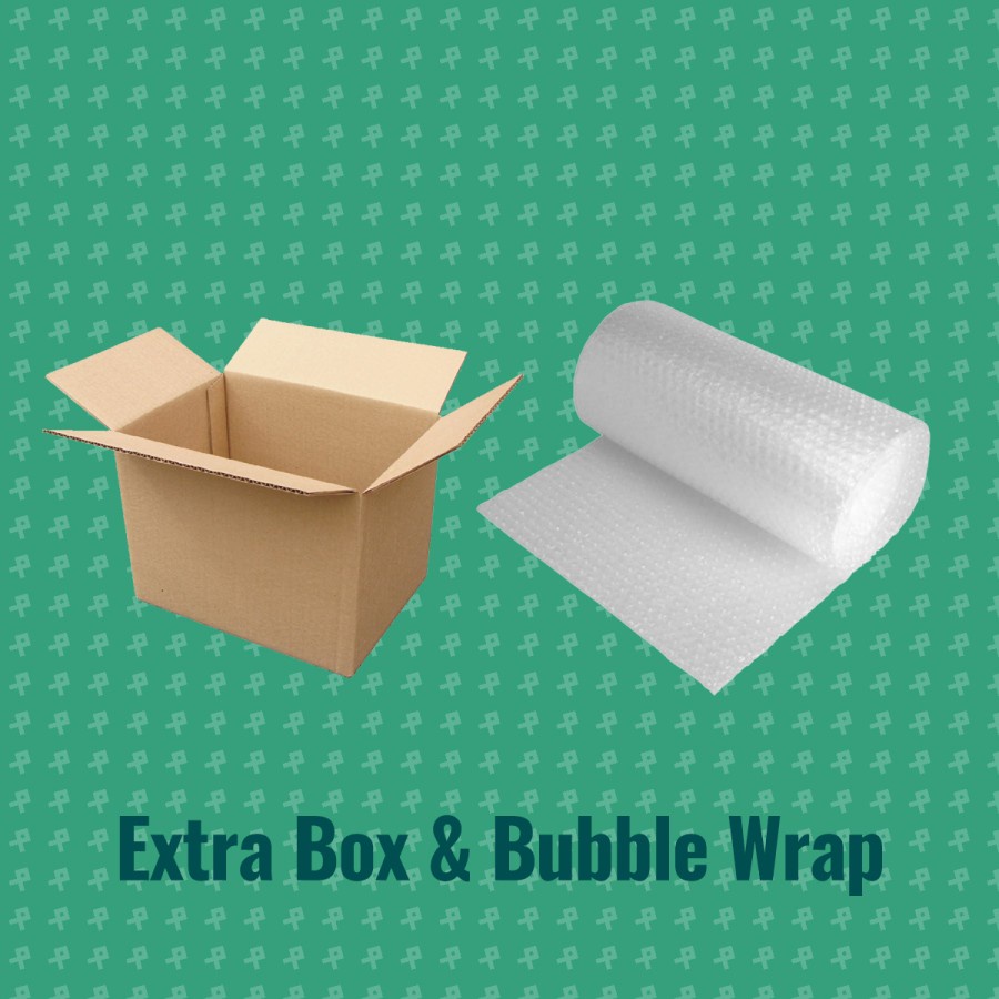 Extra Box &amp; Bubble Warp Untuk Proteksi Lebih