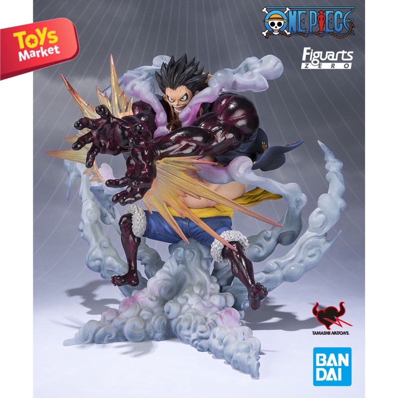 BANDAI FZO Figuarts Zero Luffy Gear 4 Leo Bazooka