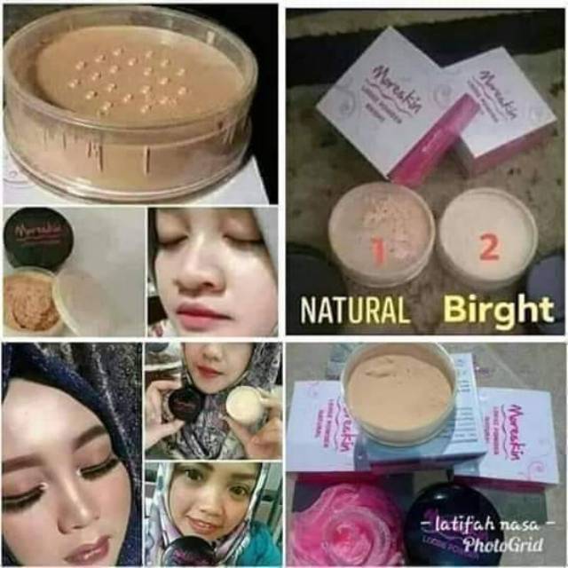 Bedak tabur moreskin Nasa