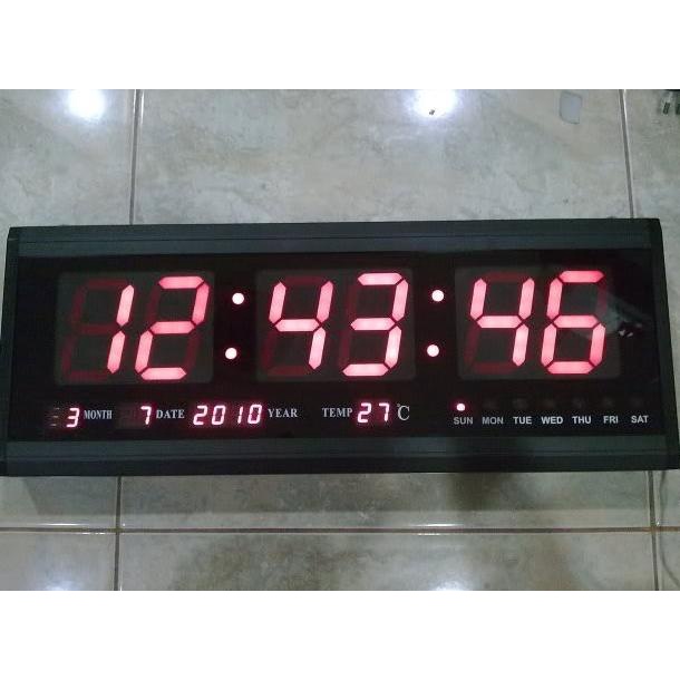 Jam Dinding Digital Besar tersedia stok
