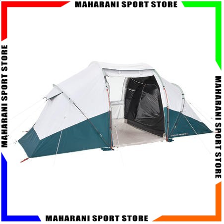 Tenda Camping ARPENAZ 4.2 FRESH AND BLACK Tenda Kemping 2 Kamar 4 Oran