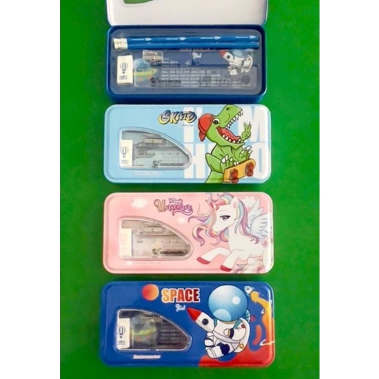 

tempat pensil xiaolingjing set isi B-189