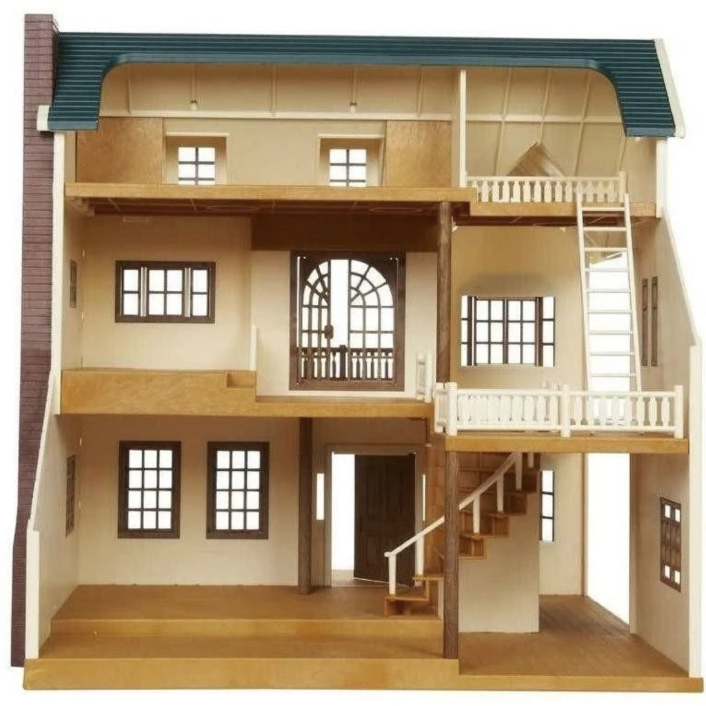 sylvanian deluxe village house