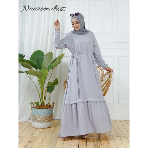 GAMIS TERBARU / NAUREEN DRESS / GAMIS LADYZARA PREMIUM / GAMIS ORI / GAMIS REAL PICT / GAMIS MURAH / GAMIS BEST SELLER / LONG DRESS / DRESS CANTIK-Army