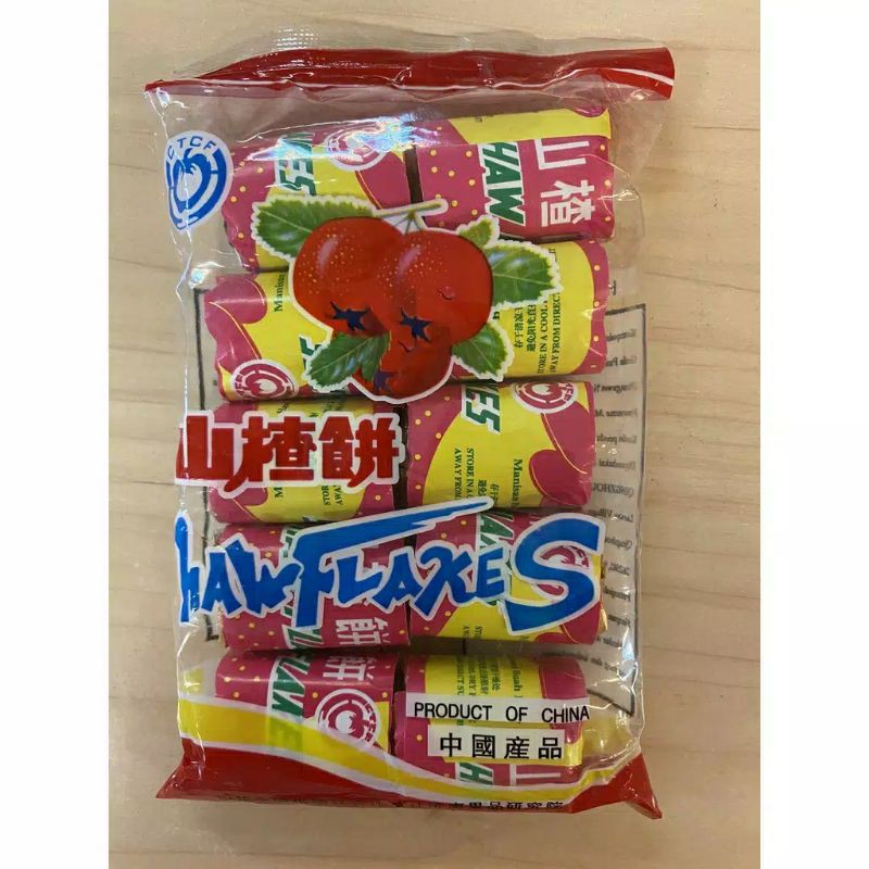 

Manisan Buah Hawflakes/Permen Sanca/Manisan Buah San Cha