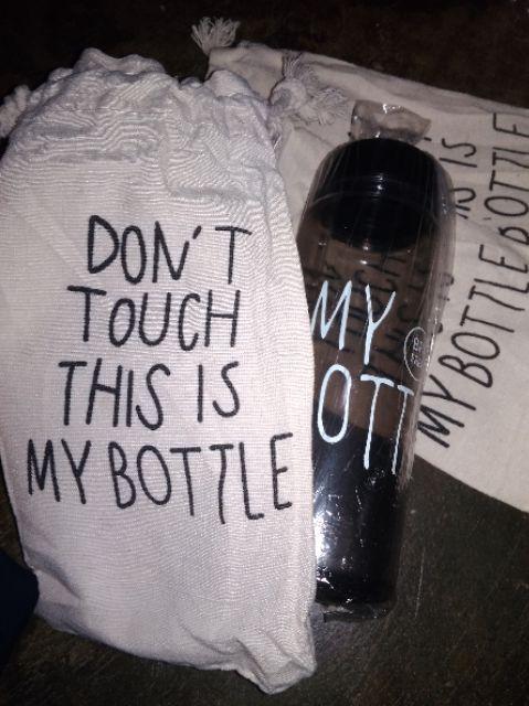 Botol Air Minum . My Bottle . Dont Touch My Bottle