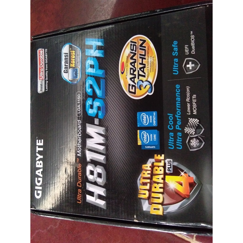 Motherboard h81m S2PH dan Ram ddr3 12800u