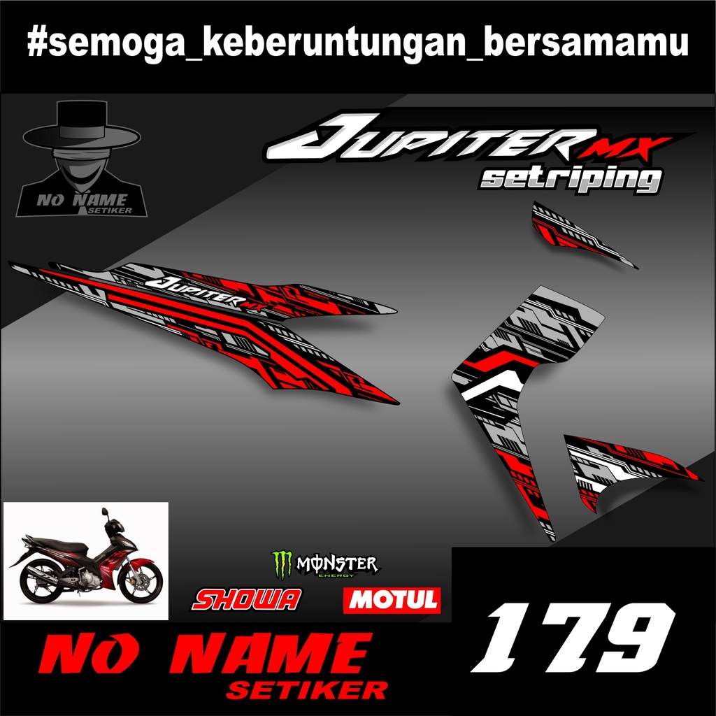 Striping Jupiter MX 135 (179) 2006 2007 2008 2009 2010 stiker sticker setiker