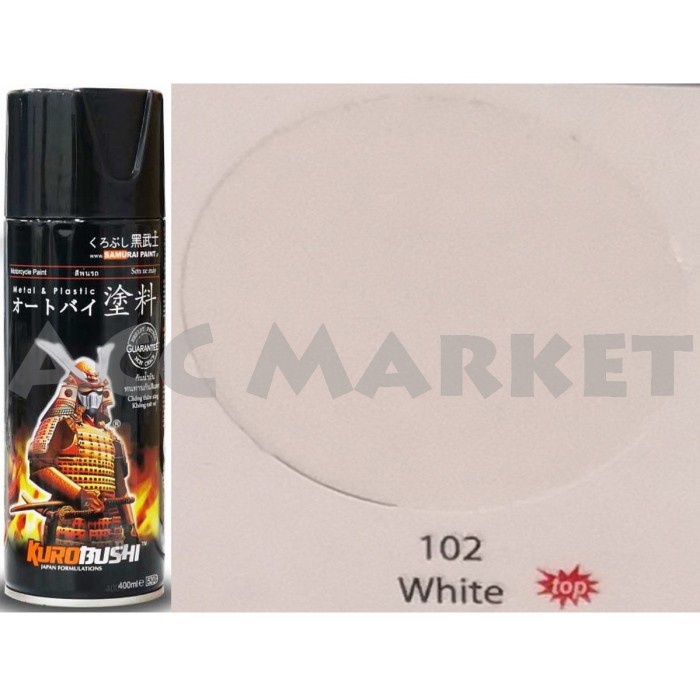 Pilox Samurai Pilok Pylox Cat Putih White 102