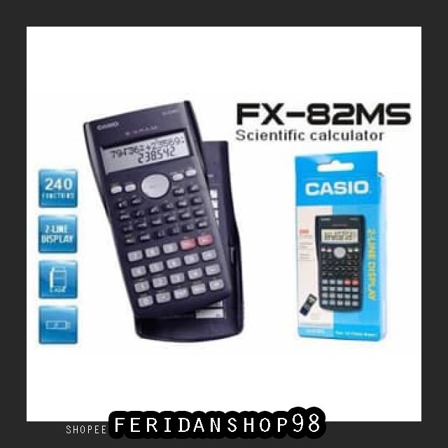 

BT378 CASIO FX 82 BEST MS - CALCULATOR SCIENTIFIC KALKULATOR BY FERIDANSHOP98