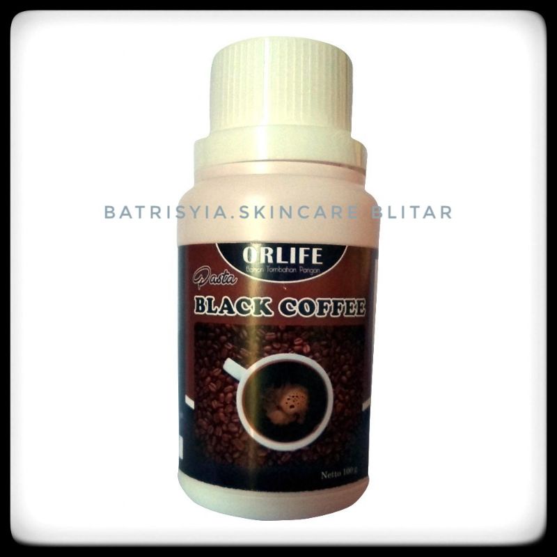 ✅ Perisa Pasta Kopi Hitam Orlife / perasa Minuman