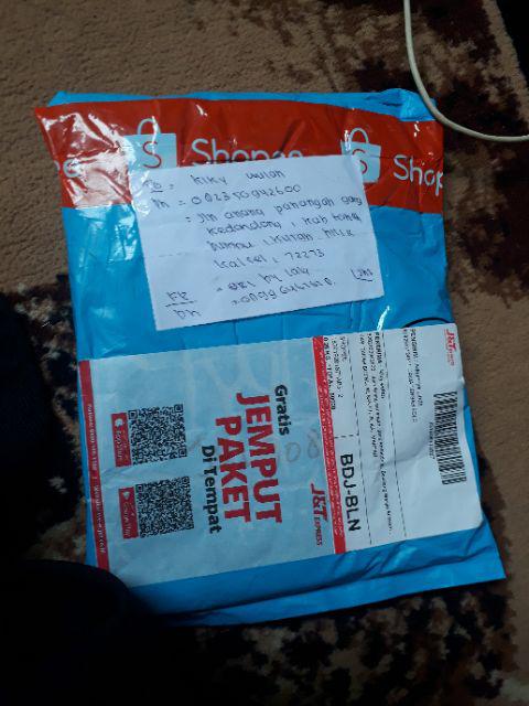 Blus Ziggy Kembang Sogan Polka Tali Atasan Baju Batik Ethnic