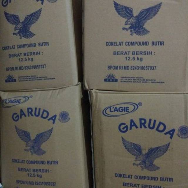 Mesis Butiran  Coklat Coklat Garuda 12.5kg - Gosend Only!