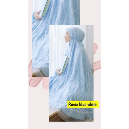 [COD] MUKENA RUSIA DALANOVA READY STOCK SIAP KIRIM MUKENA ORIGINAL PREMIUM