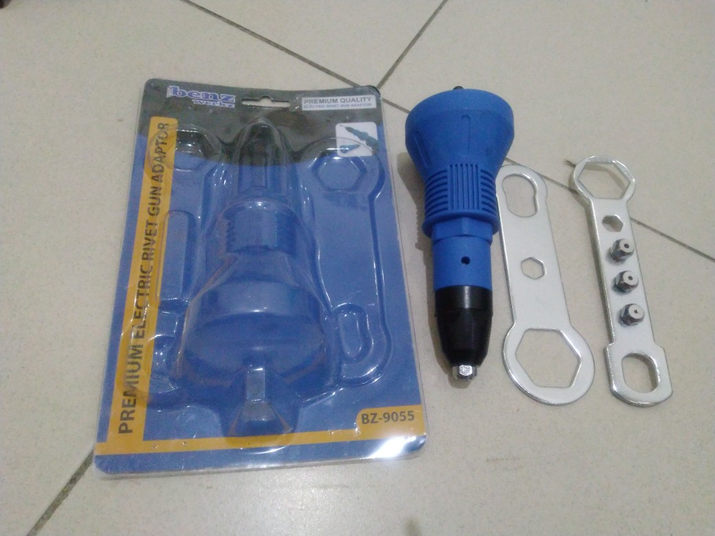 Benz 9055 Adaptor Tang Rivet Adapter Ripet Gun Elektrik