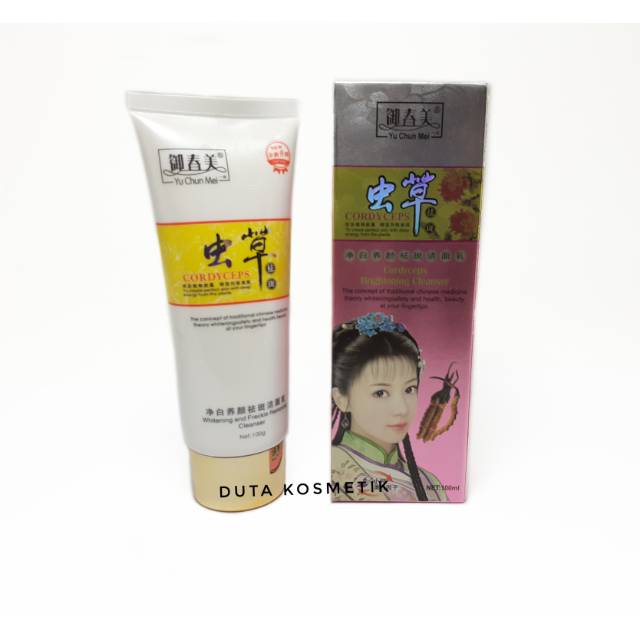 SABUN YU CHUN MEI CLEANSER CORDYCEPS BPOM