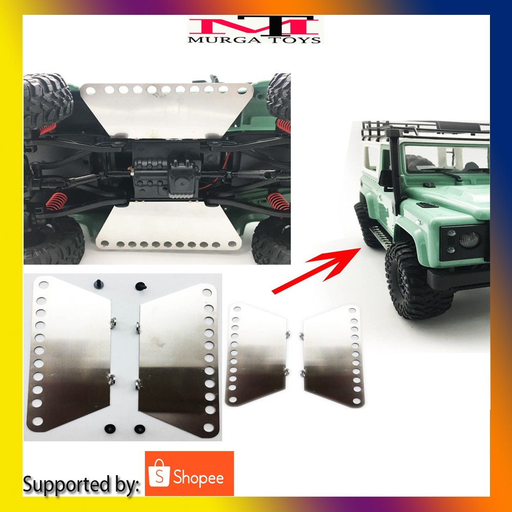 SIDE PEDAL METAL MN90 MN99 MN99S MN98 RC CAR RC TRUCK 2PCS