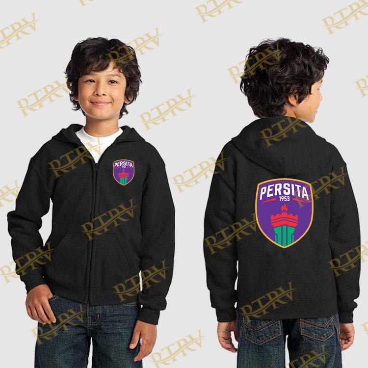 Jaket Sweater Hoodie Anak Bola Persita Tangerang