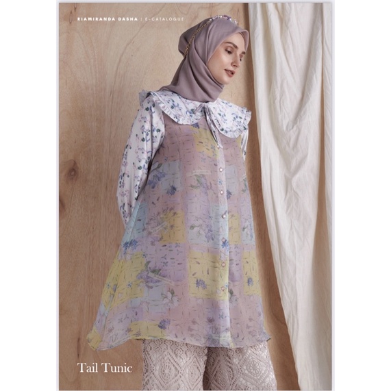 SALE READY STOCK RIA MIRANDA DASHA TAIL TUNIC