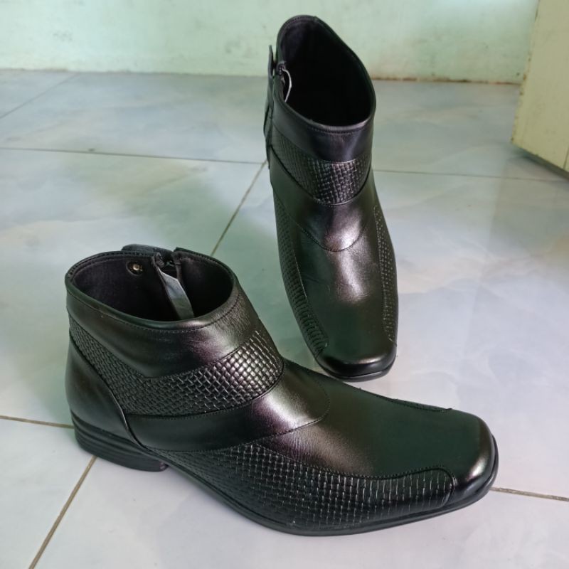 Sepatu pdh kulit asli pantofel fantovel kulit asli nyaman dipakai