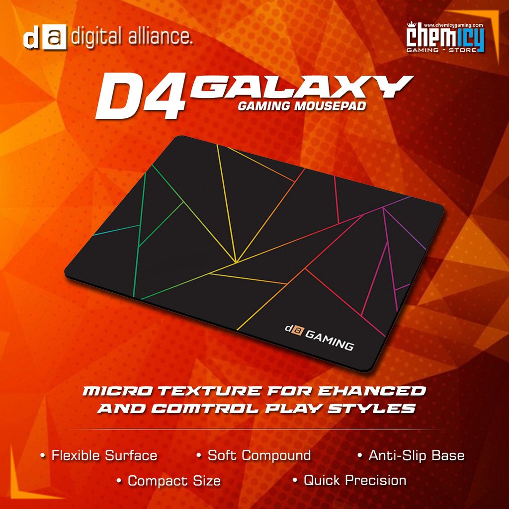 Digital Alliance D4 Galaxy Cloth Gaming Mousepad - M